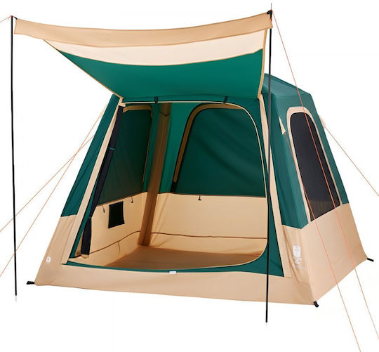 Vevor Σκηνή Camping Φουσκωτή Αποθήκευσης Πράσινη 3 Εποχών για 4 Άτομα 229x229x177εκ.