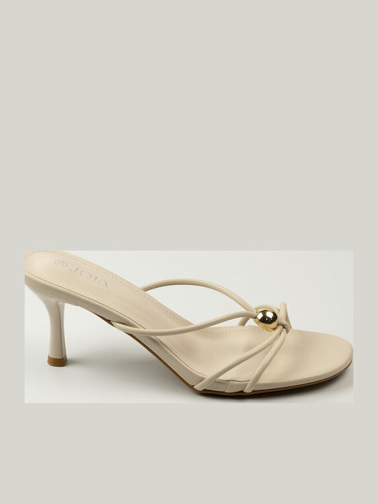Fshoes Damen Sandalen Beige