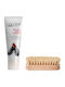 Shoe Care Set Black Cream Cocciné 75 Ml & Polishing Brush Zes-54