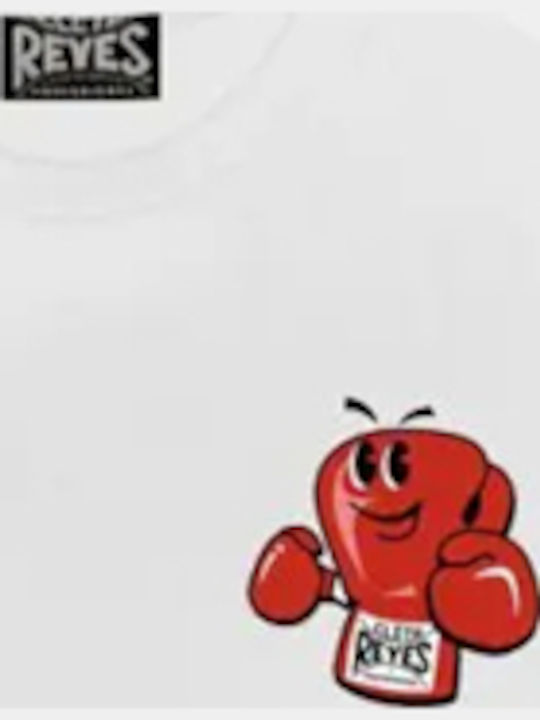 Cleto Reyes Ανδρική Κοντομάνικη Μπλούζα CR-C7-WH για MMA / Boxing Λευκή
