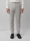 Pantalon Bărbați De Costum Slim Fit Gri