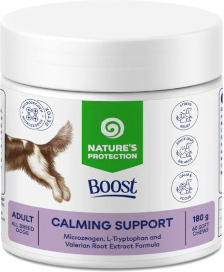 Nature's Protection Λιχουδιά Σκύλου 180gr για Διαχείριση Άγχους & Στρες