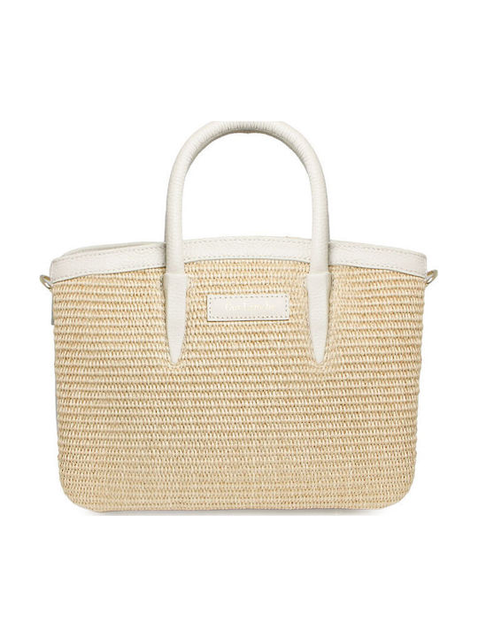 Guy Laroche Straw Women's Handbag Beige
