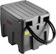 Portable Diesel Tank Vevor 220 Litre Capacity 10 Gpm Fuel Tank Electric Transfer Pump 12v 4 Metre Flexible Hose Diesel Transfer Tanks Pe Easy Fuel Transfer Grey