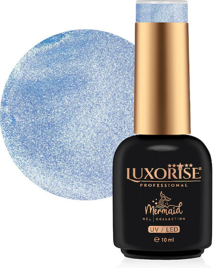 Luxorise Gel Nail Polish Oceanic Opal With Glitter 10ml