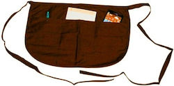Livardas Waiter Apron Brown