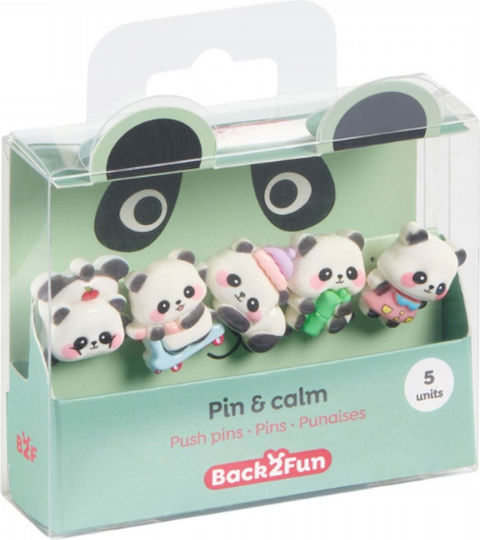 Set Nadeln 5 Stück Panda B2fun Miquelrius Mr13381