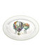 Brandani Christmas Porcelain Platter 35x24cm