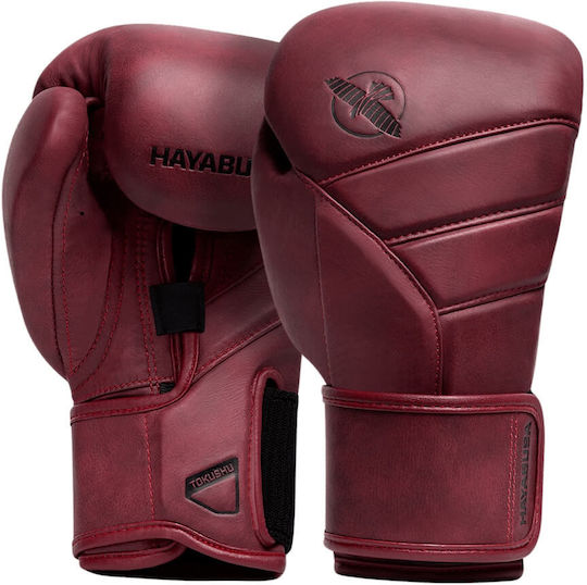 Hayabusa Kanpeki Lx Boxing Gloves Leather Competition Red