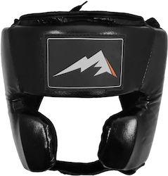 Olympus Sport 301035 M Mavro Boxhelme Erwachsene Offenes Gesicht Leder Schwarze