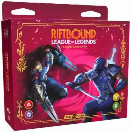 UVS Games League Of Legends - Zed Vs Shen Riftbound Колода