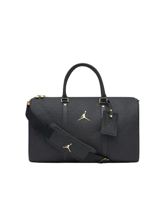 Nike Jordan Monogram Shoulder Bag for Gym Black