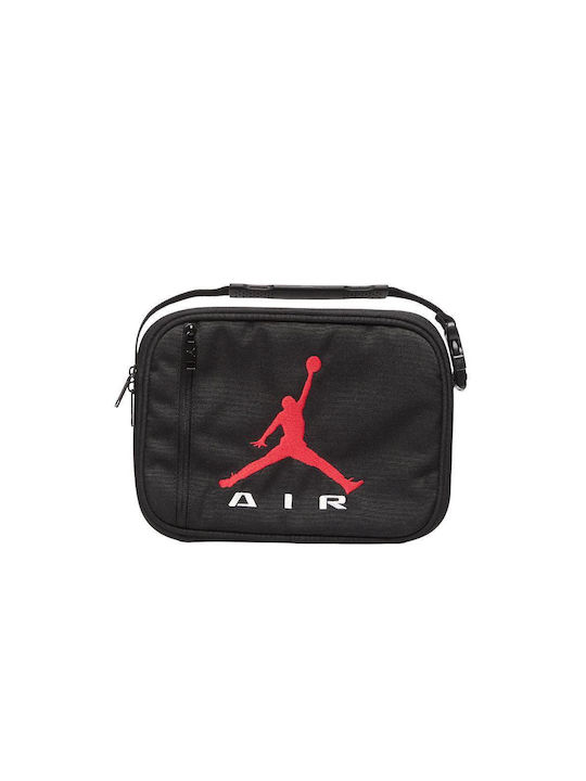 Nike Jordan Air Fuel Pack Τσάντα Ώμου για Γυμναστήριο Μαύρη