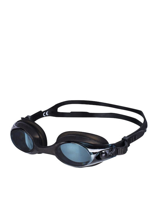 Aqua-Sport Γυαλιά Κολύμβησης Ενηλίκων Μαύρα