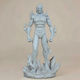 Unpainted 3D Figur Eren Titan V4 Aus Angriff auf Titan Bemalen Diy Geschenk Farben 30 Cm 1:6