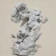 Άβαφη 3d Φιγούρα Thor God Thunder Comics Version Βάψιμο Diy Δώρο Χρώματα 15,2 Cm 1:12