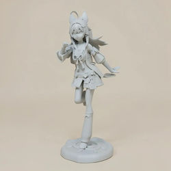 Άβαφη 3d Φιγούρα Kirara Genshin Impact Files Βάψιμο Diy Δώρο Χρώματα 20 Cm 1:8