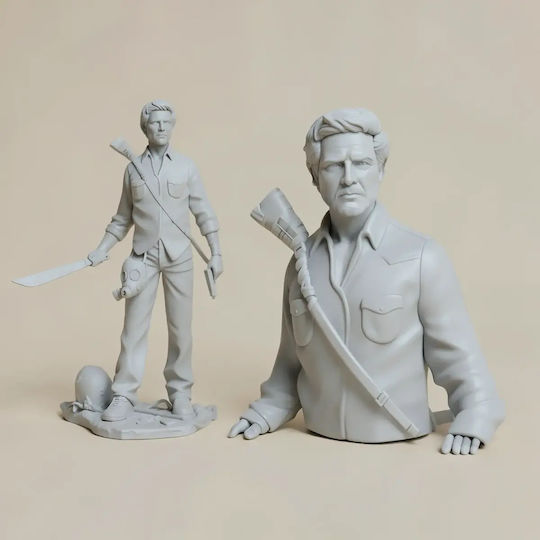 Figurină 3D Nevopsită Joel Versiunea 2 Din Ultimul Dintre Noi Model 3D Vopsire Diy Cadou Culori 15,2 Cm 1:12