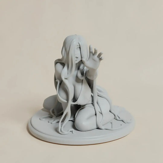 Άβαφη 3D Фигура Ghost Girl Хелоуин Боядисване DIY Подарък Цветове 15,2 см 1:12