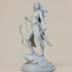 Άβαφη 3d Φιγούρα Tauriel Evangeline Lilly 3d Model From Hobbit Βάψιμο Diy Δώρο Χρώματα 20 Cm 1:8