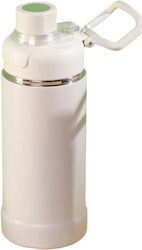 Portable Thermos Bottle 750ml White