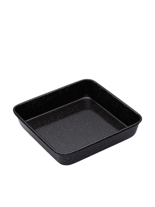 Kitchen Craft Backform Aus Rostfreiem Stahl Mit Emaille Beschichtung 23x23cm