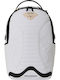 Sprayground Σχολική Τσάντα Πλάτης Λευκή με Θήκη για Παγούρι
