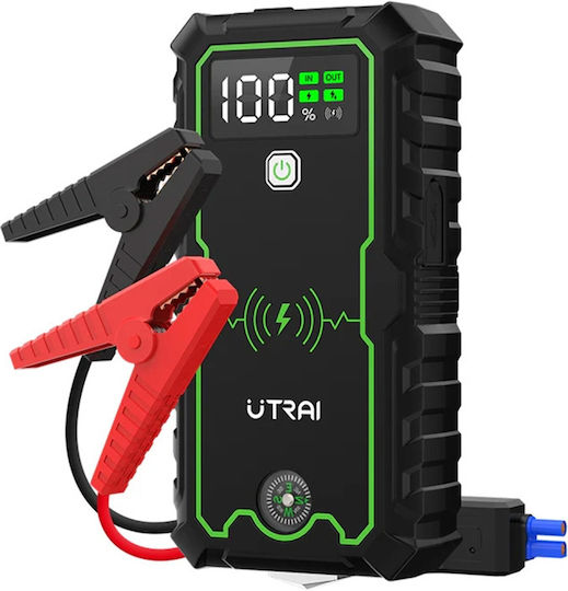 Utrai JS-1 Pro Tragbarer Batterie-Starter Auto & Motorrad 16000mAh mit Power Bank USB Taschenlampe 12V