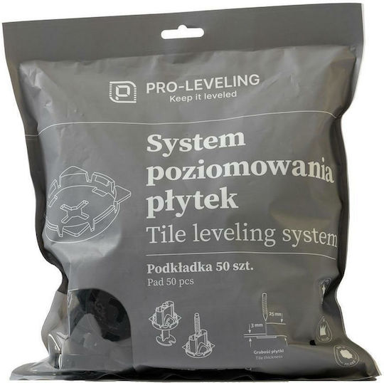 Fliesenabstandhalter System Pad 50 Stück Pro-Leveling