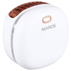 Niaros Ανεμιστηράκι Χειρός Λευκό 0049962 Niaros Ανεμιστηράκι Χειρός Λευκό 0049962