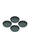 Kitchen Craft Φόρμα Ζαχαροπλαστικής για Τάρτα 10x10εκ. 4τμχ