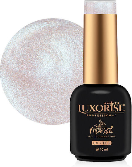 Luxorise Ojă Pentru Unghii Cu Gel Mermaid Semi-Permanent Esență Perlată 10ml