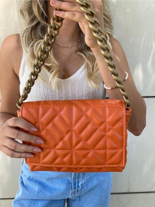 Damentasche Schulter Orange