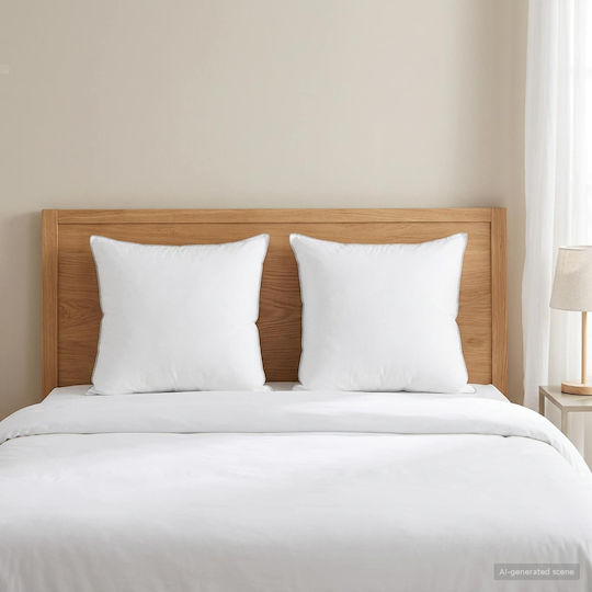 vidaXL Sofa Cushion from 100% Cotton White 65x65cm