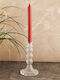SteweHome Glass Candle Holder 10x15cm