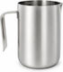 Stainless Steel Milk Jug Ergonomic Handle Container Milk Coffee Cappuccino Milk Frothing 750 Ml