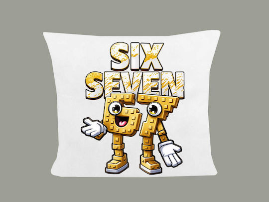 Μαξιλάρι Διάσταση 40x40cm Six-seven Λευκό
