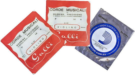 Galli Single Strings Chrome 3 Pieces 13.5"