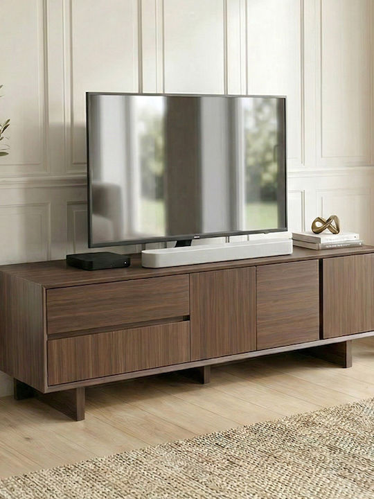TV-Ständer Capri Kastanie M180xT45xH55cm Megapap