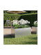 vidaXL Metallic Silver Flower Pot 80x40x40cm