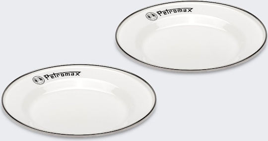 Petromax Πιάτο Ρηχό Εμαγιέ Λευκό 18cm 2τμχ Petromax Πιάτο Ρηχό Εμαγιέ Λευκό 18cm 2τμχ