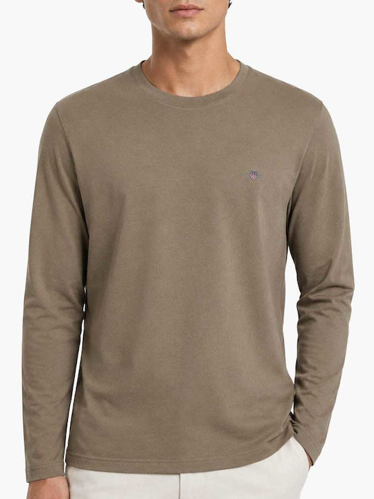Gant Beige Herrenbluse