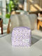 Enpapa Small Makeup Bag Lilac Floral Multicolored 13x13x9 Cm