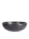 Porland Deep Porcelain Plate Black 10cm