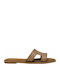 Women's Beige Flat Sandals