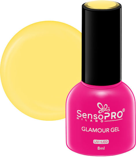 SensoPro Glamour Ojă Pentru Unghii Cu Gel Wild Sunflower #97 Ochi De Pisică 8ml