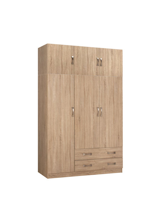 Carly Dulap cu ușă triplă cu loft 150x55x240cm