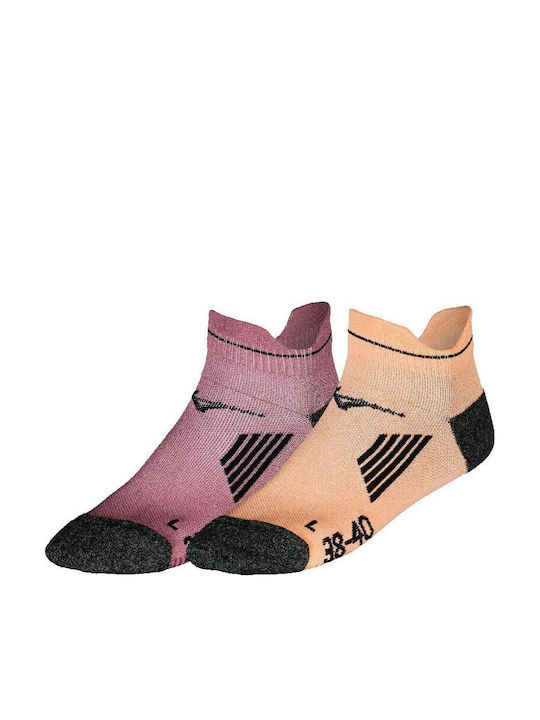 Mizuno Training Mid Running Κάλτσες Πορτοκαλί 2...