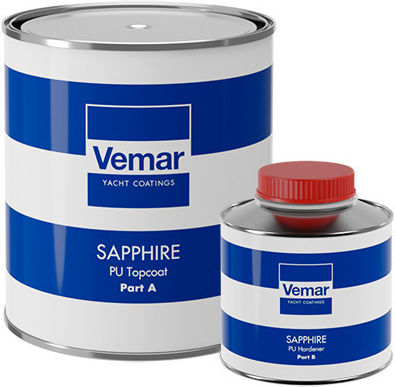 Vemar Saphir Farben Wächterin Bootes 2,5l Korallenweiß 1430