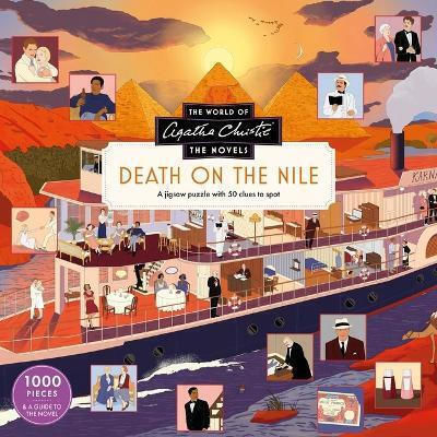 The World Of Agatha Christie Death On The Nile A 1000-piece Jigsaw Puzzle With 50 Clues To Spot Agatha Christie Ltd